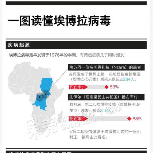 一图读懂埃博拉病毒