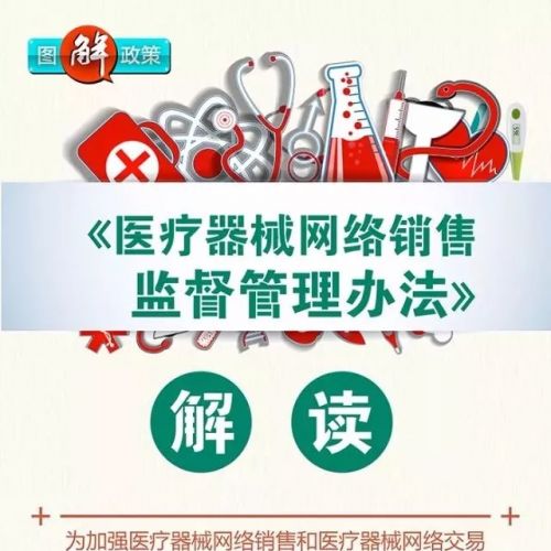 《医疗器械网络销售监督管理办法》3月1日起实施，CFDA给出三大提示（附政策图解）