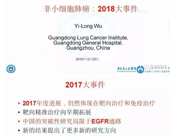 2018肺癌年终盘点