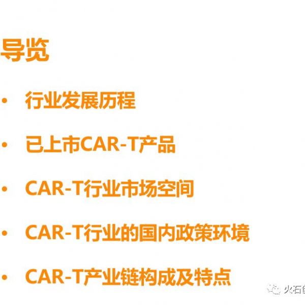 CAR-T发展及市场环境浅谈