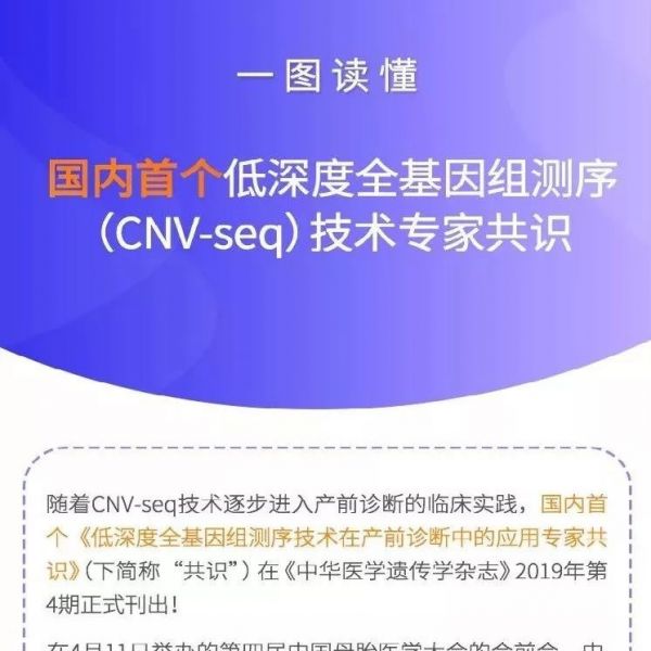 一图读懂 | 国内首个低深度全基因组测序技术专家共识