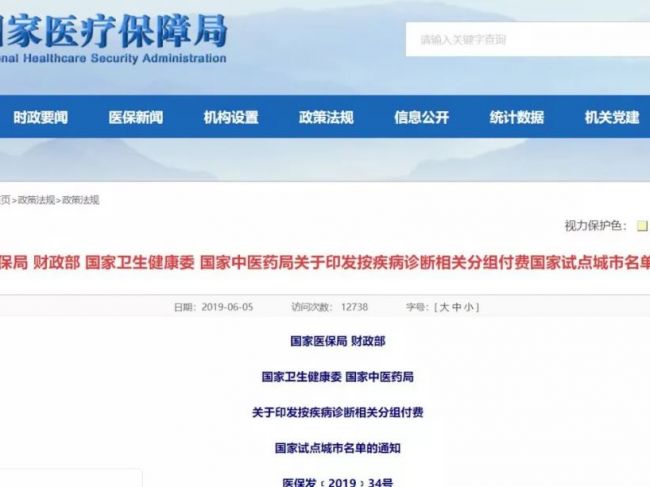 继严查77家药企后，四部委发文：DRG试点扩大十倍，30个城市联动