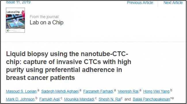 敏感性100%！液体活检重磅突破：CTC高纯度、全面分析！