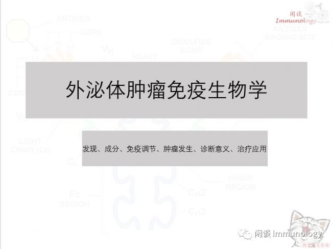 外泌体的前世今生与肿瘤诊断治疗